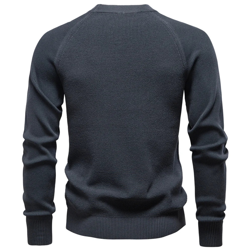Manuel | Jersey Casual de Algodón para Hombre