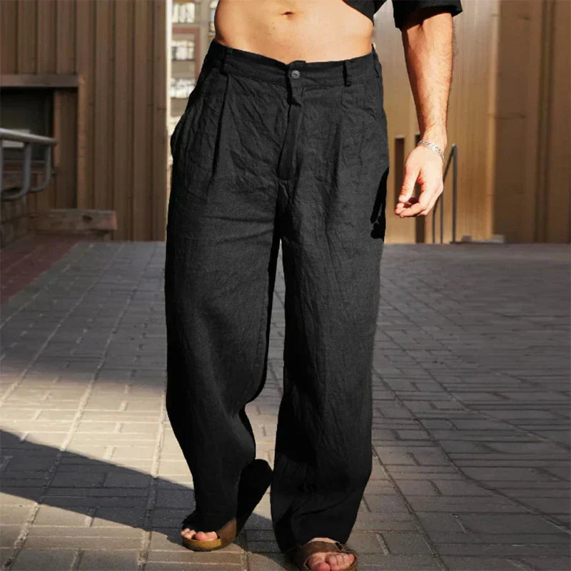 Luciano | Pantalón Ancho de Verano