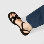 Delia | Sandalias Planas Sofisticadas