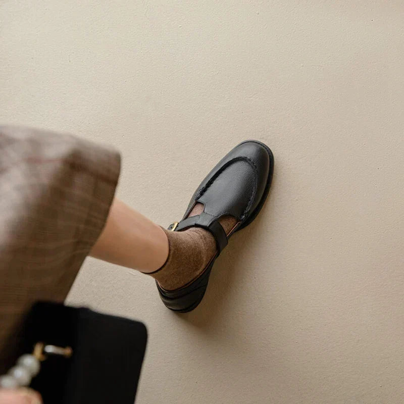 Nancy | Zapatos de Piel de Inspiración Retro