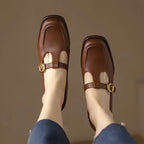 Selena | Zapatos Elegantes con Tira en T