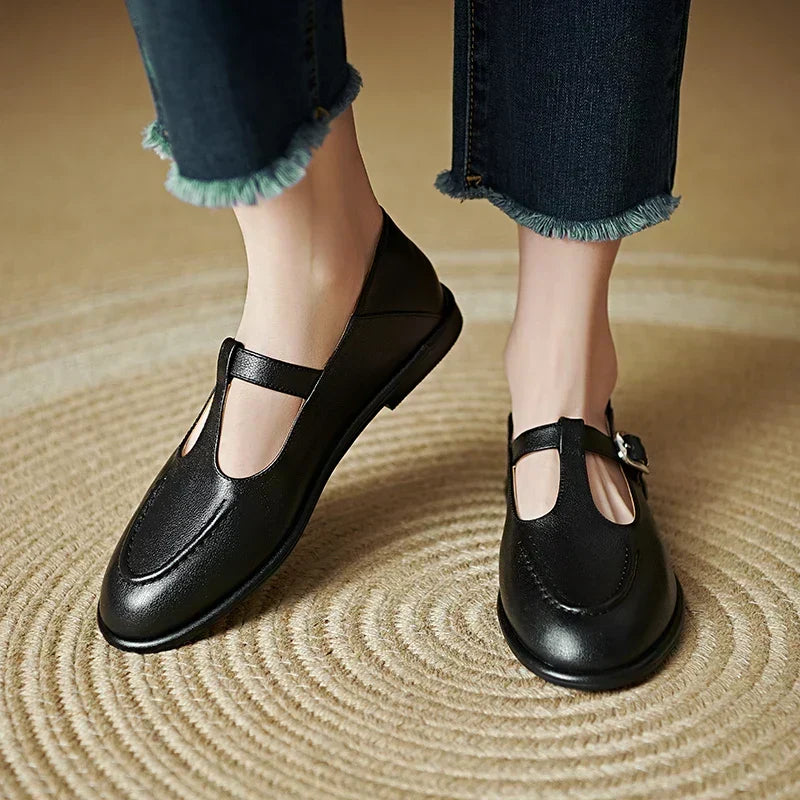 Laura | Zapatos de Salón Clásicos de Tacón Bajo