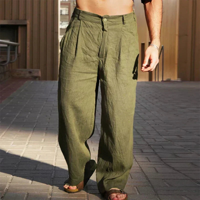 Luciano | Pantalón Ancho de Verano