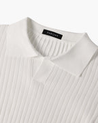 Samuel | Polo Manga Larga Cuello de Pico
