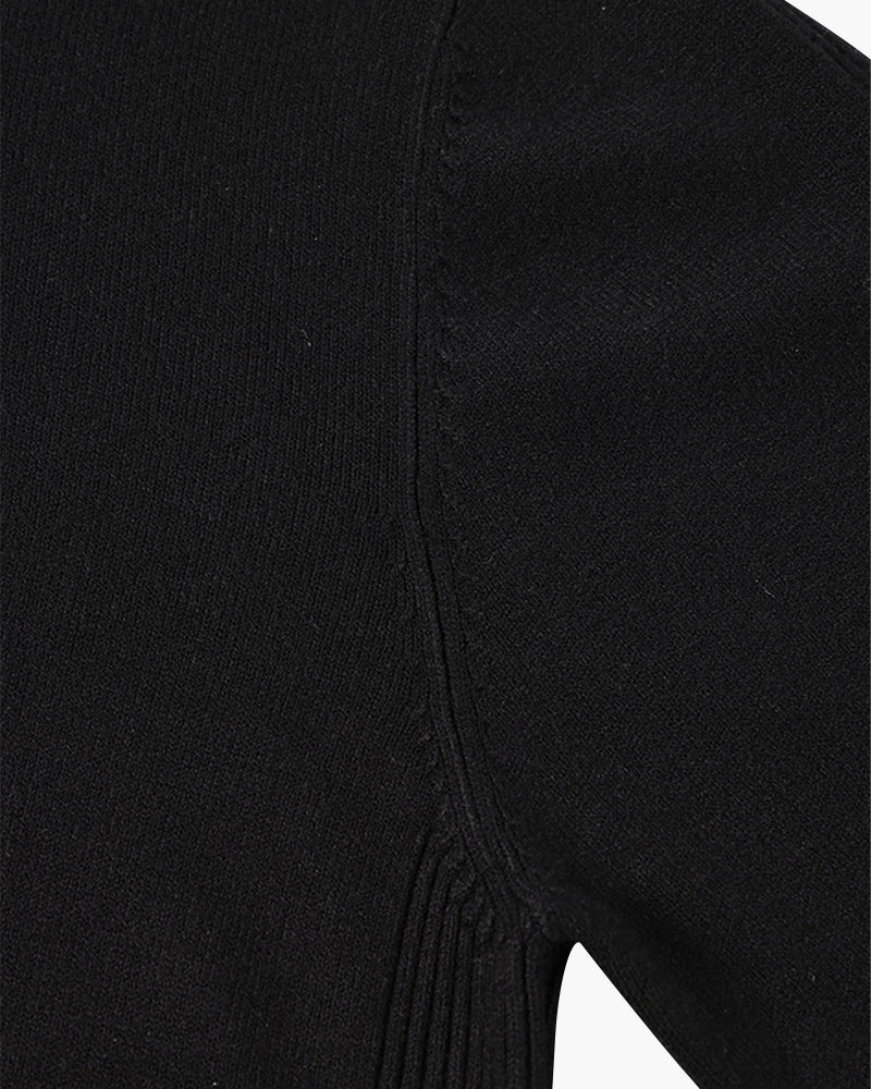 Javier | Jersey de Cuello Alto de Lana Merina
