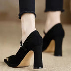 Oriana | Elegantes Merceditas de Piel