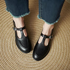 Laura | Zapatos de Salón Clásicos de Tacón Bajo