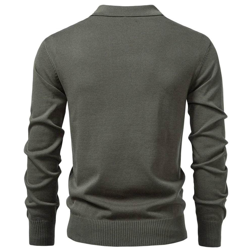 Saúl | Polo Slim Fit Casual con Cremallera