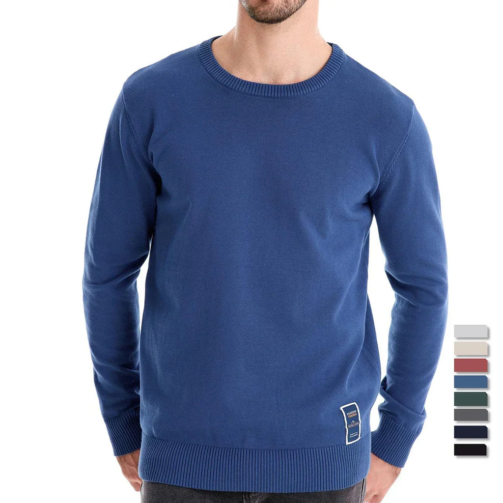Iván | Jersey Casual con Cuello Redondo