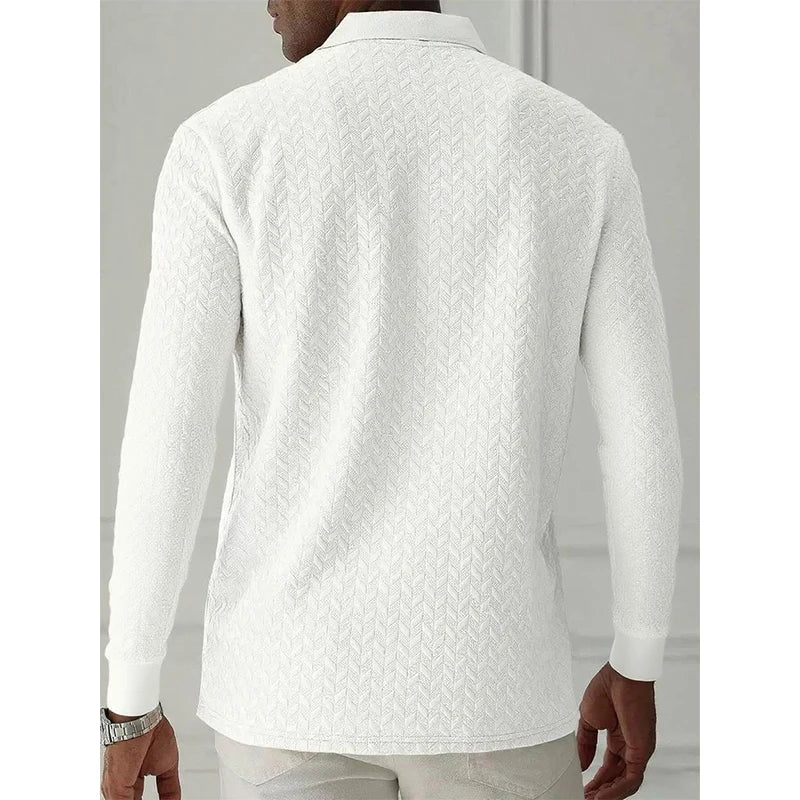 Hernán | Polo Casual De Manga Larga
