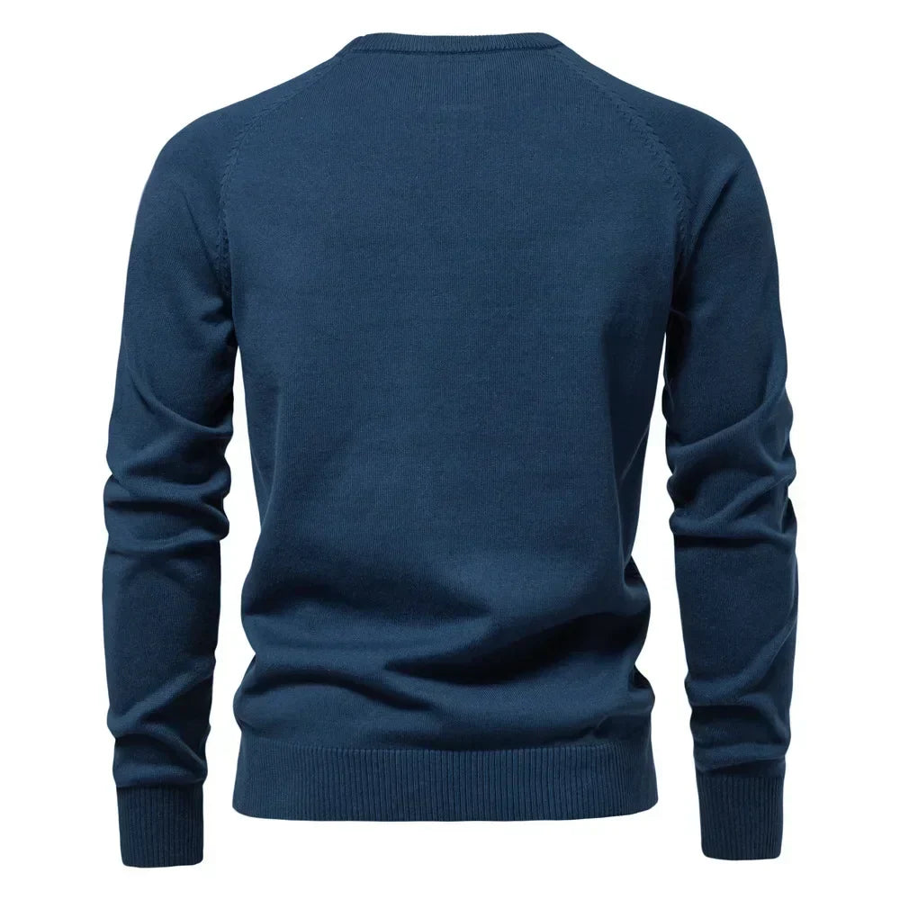Jaime | Jersey de Punto para Hombre con Cuello Redondo