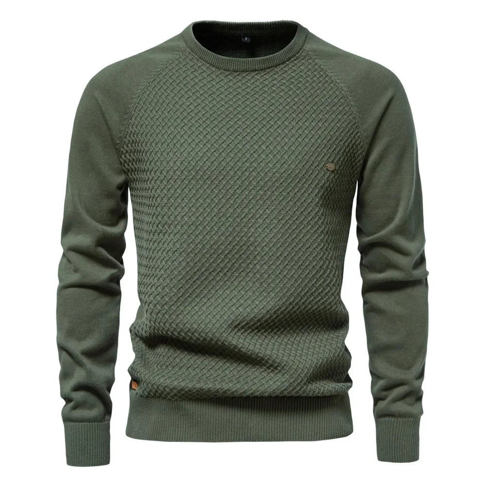 Jaime | Jersey de Punto para Hombre con Cuello Redondo