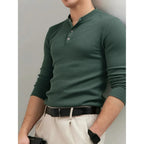Martín | Polo De Invierno Casual Con Botones