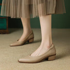 Micaela | Elegantes Zapatos de Tacón Medio