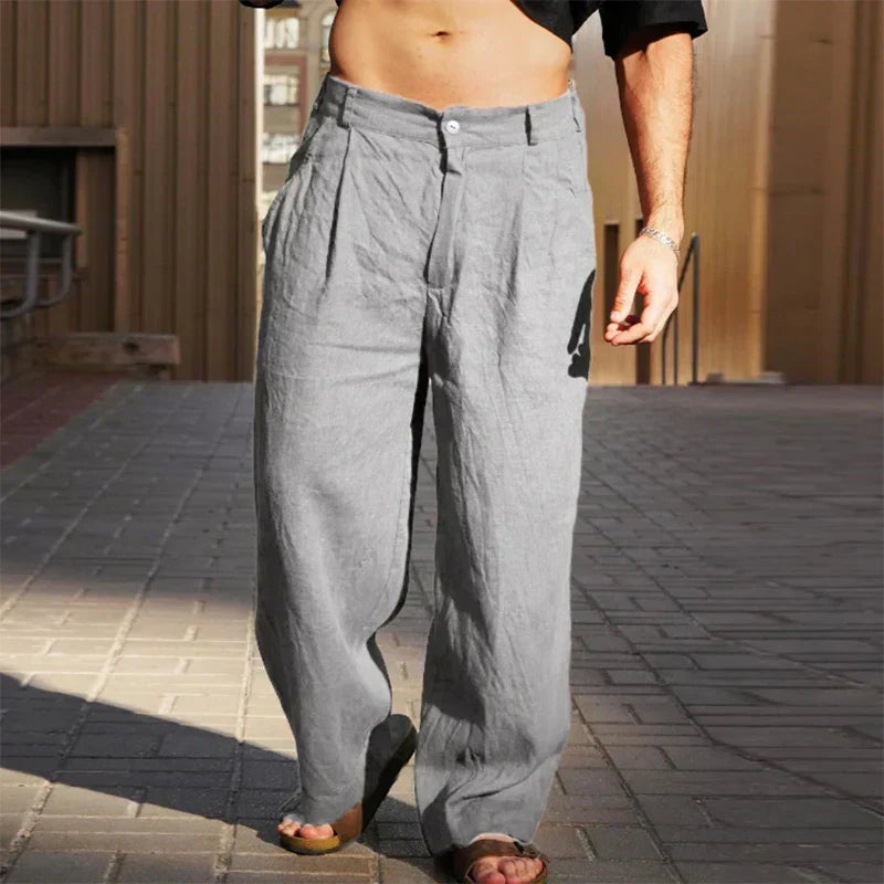 Luciano | Pantalón Ancho de Verano