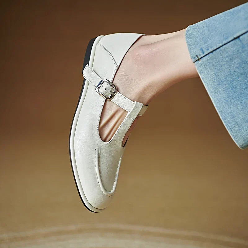 Laura | Zapatos de Salón Clásicos de Tacón Bajo
