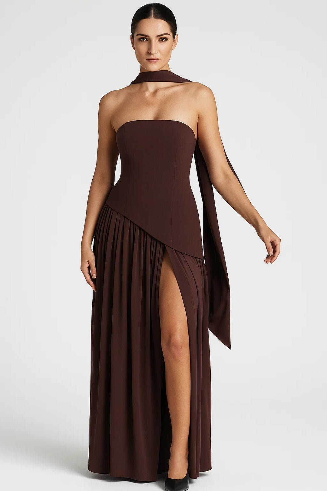 Susana | Vestido Midi Ligero con Escote en V