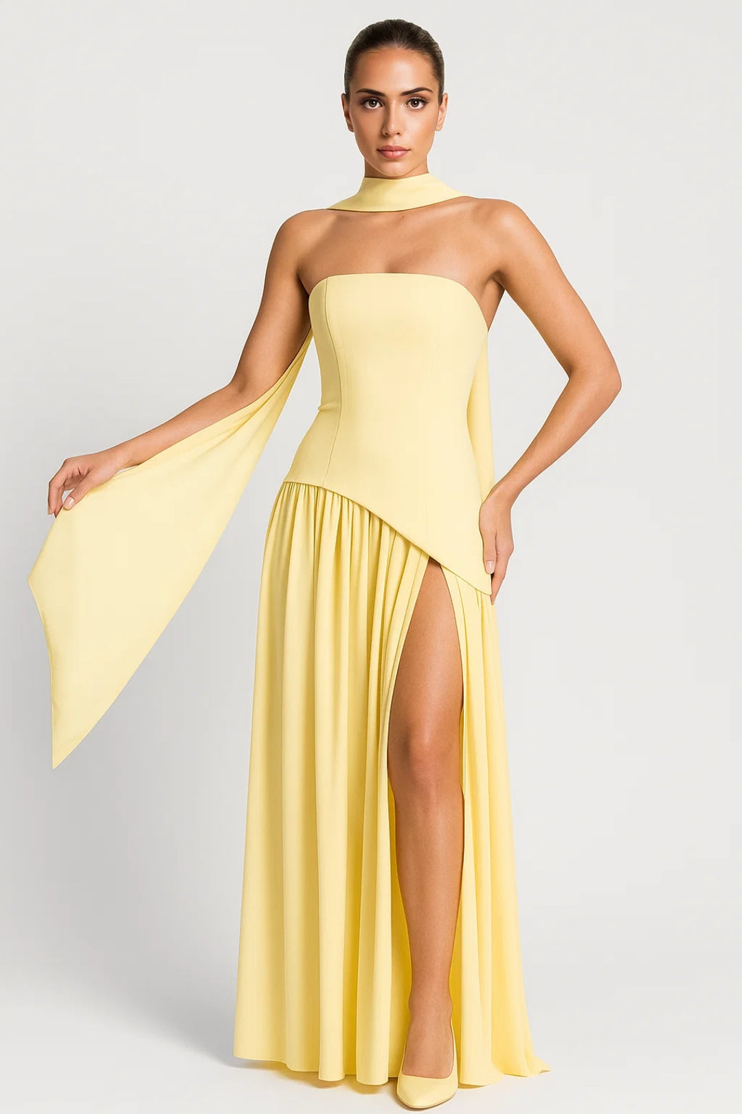 Susana | Vestido Midi Ligero con Escote en V