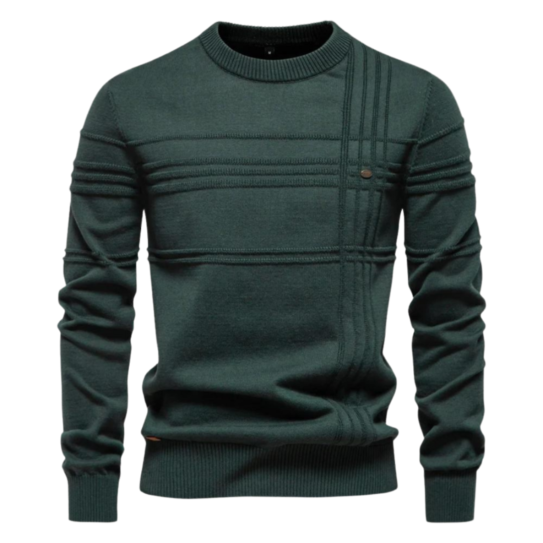 Pablo | Jersey de Algodón para Hombre con Diseño de Rayas