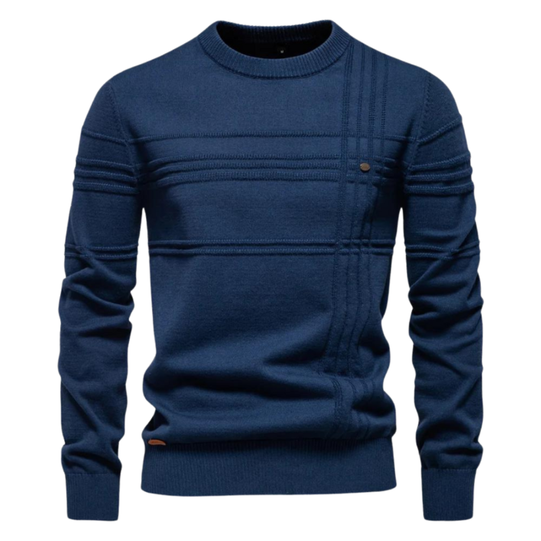 Pablo | Jersey de Algodón para Hombre con Diseño de Rayas