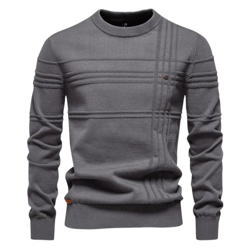 Pablo | Jersey de Algodón para Hombre con Diseño de Rayas