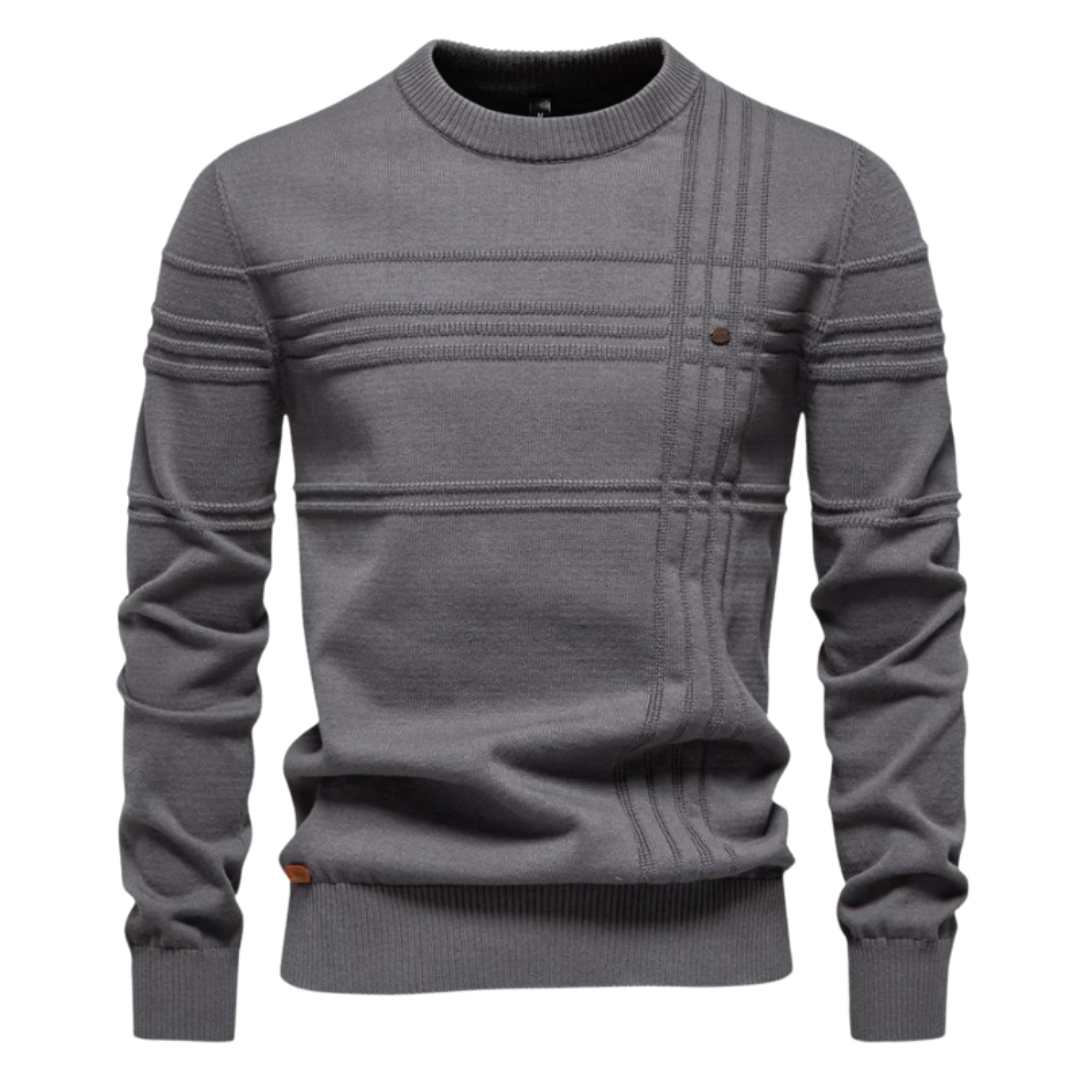 Pablo | Jersey de Algodón para Hombre con Diseño de Rayas