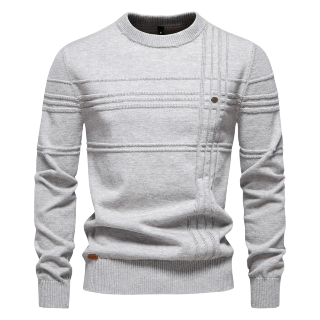 Pablo | Jersey de Algodón para Hombre con Diseño de Rayas