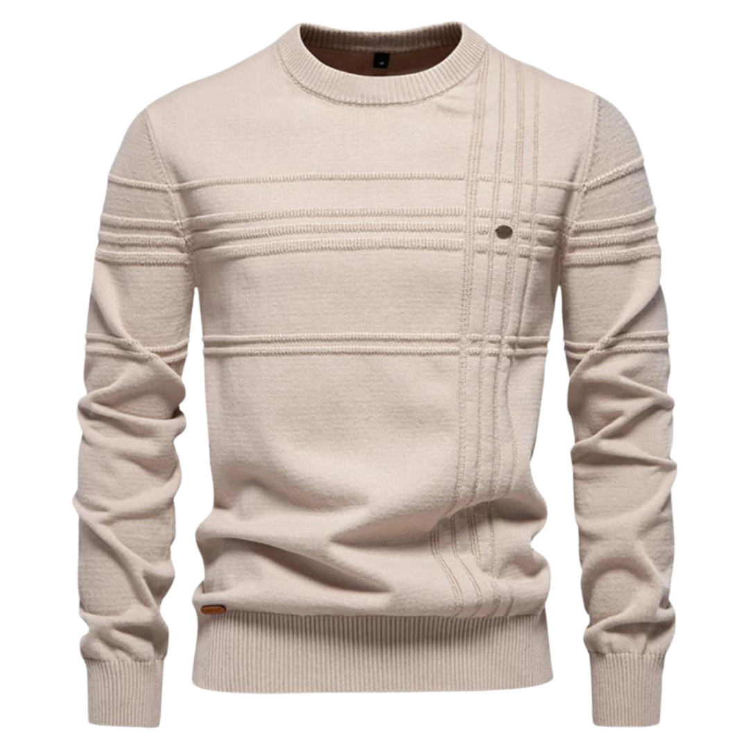 Pablo | Jersey de Algodón para Hombre con Diseño de Rayas
