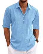 Francisco | Camisa Casual de Lino de Verano