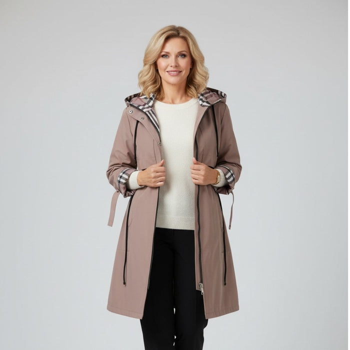 Olivia | Abrigo Impermeable y Cortavientos con Cremallera