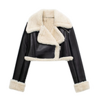 Lucía | Chaqueta Elegante Efecto Piel