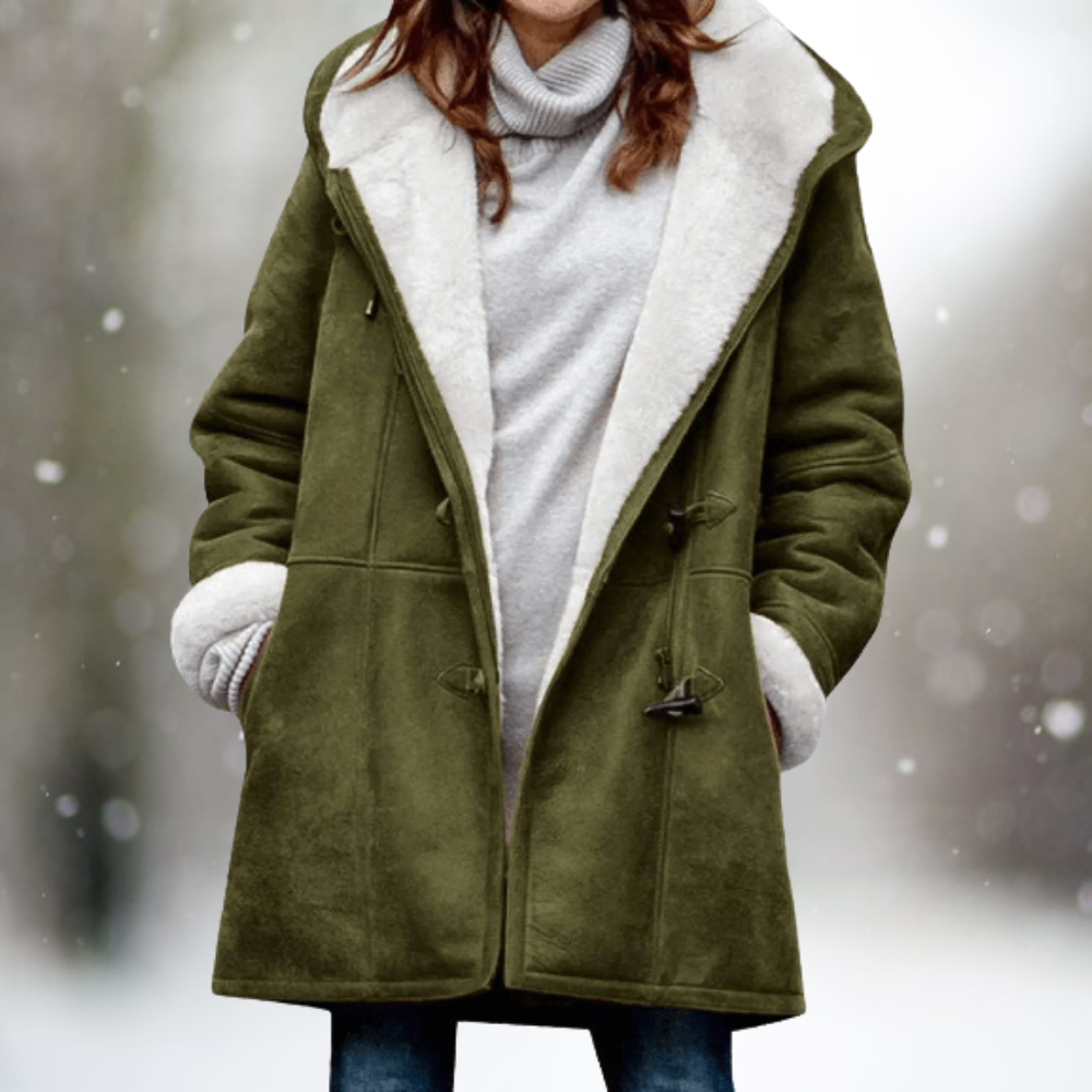 Jacinta | Chaqueta Otoñal Cálida de Antelina