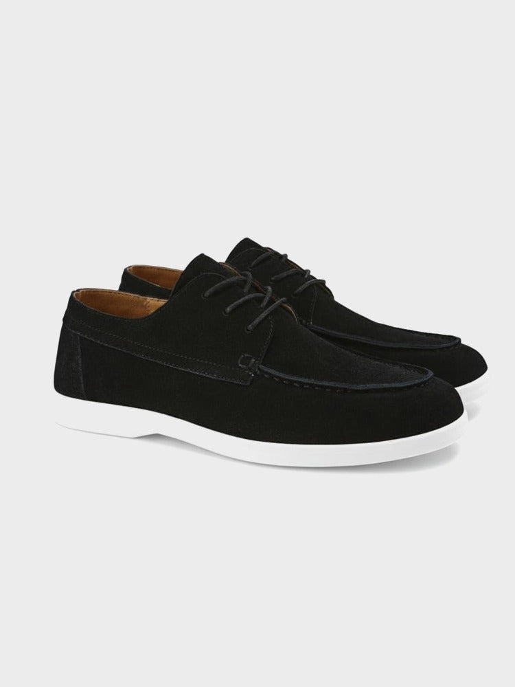 Cristóbal | Zapatos de Ante Premium con Cordones