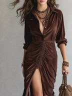 Yolanda | Vestido Midi Elegante