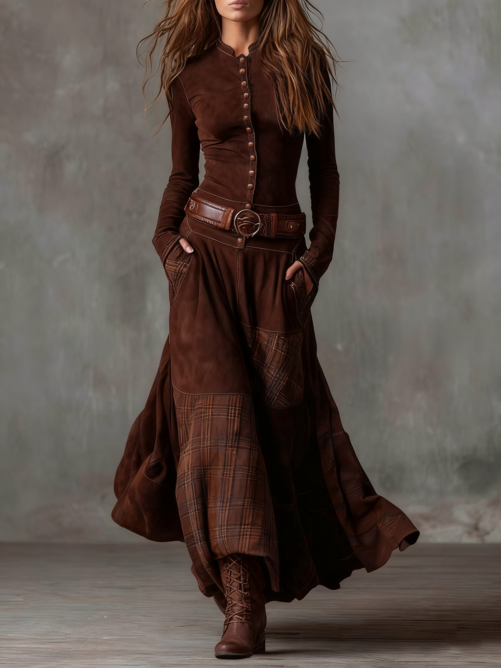 Elena | Vestido con Cinturón