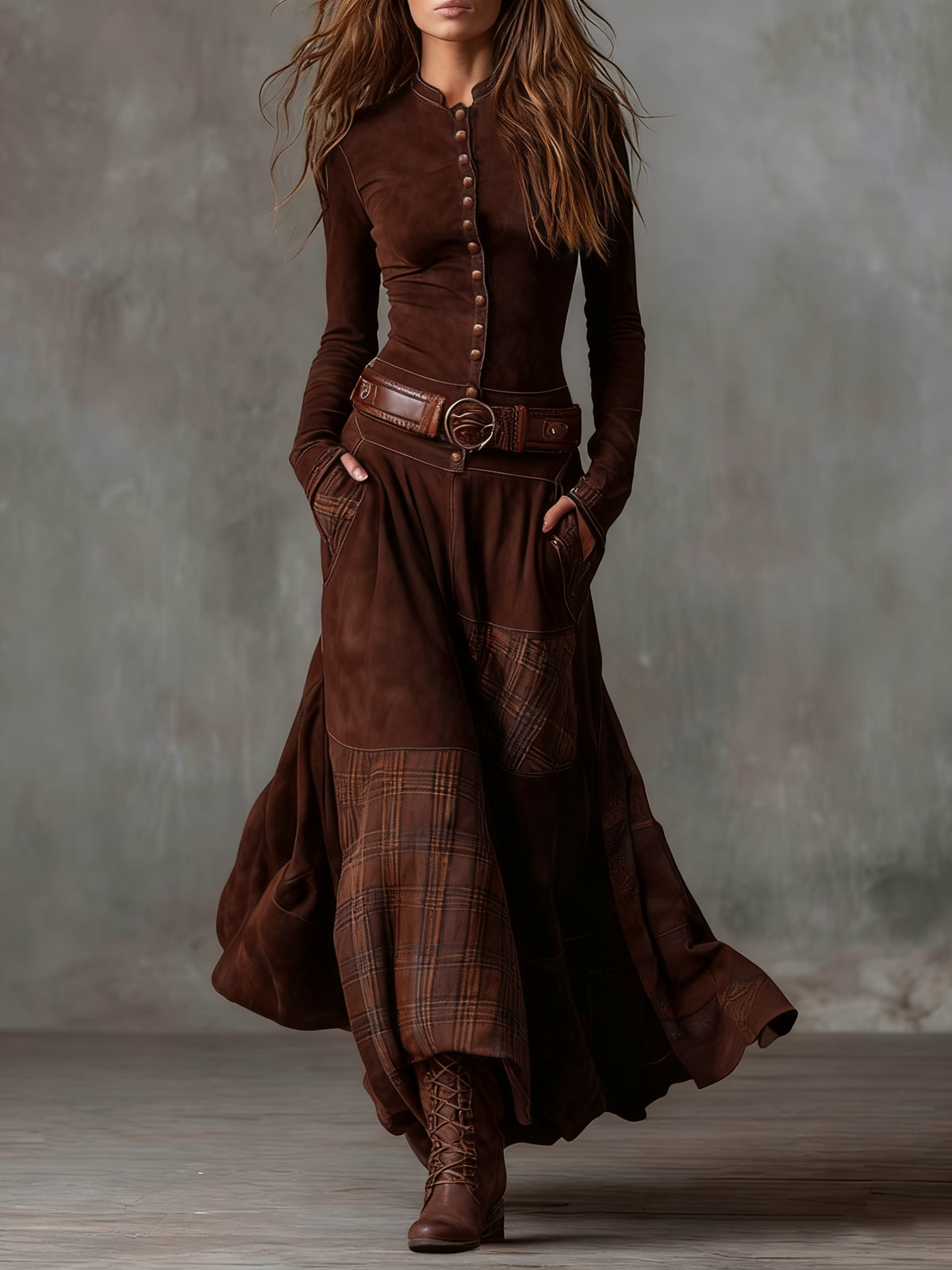 Elena | Vestido con Cinturón