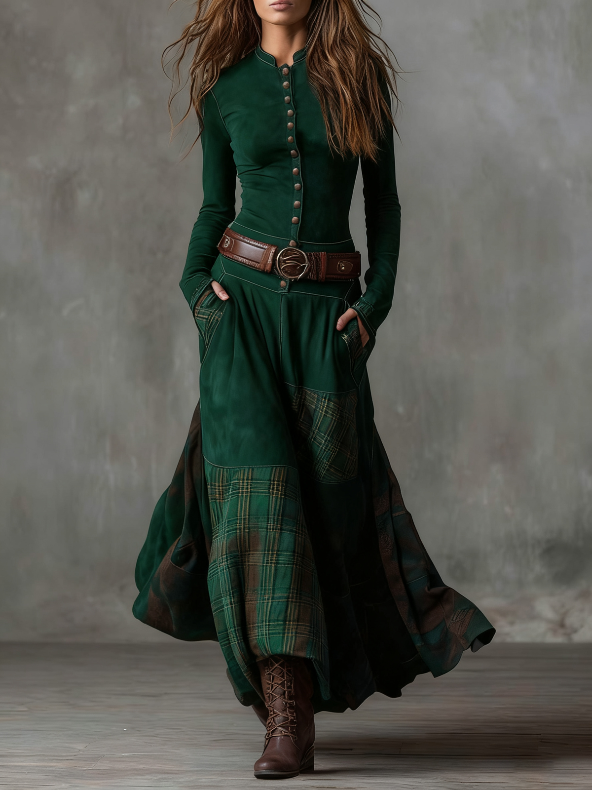 Elena | Vestido con Cinturón