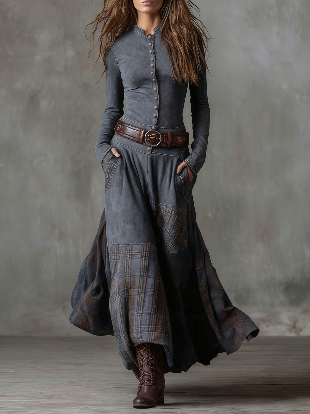 Elena | Vestido con Cinturón