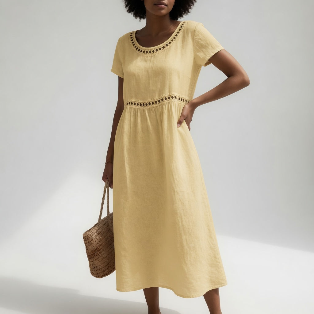 Lidia | Vestido bordado
