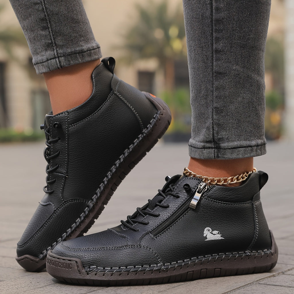 Milagros | Zapatillas Deportivas Cómodas con Cremallera Lateral
