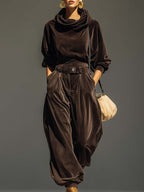 Ivonne | Conjunto Boho de Top Amplio y Pantalón Fluido