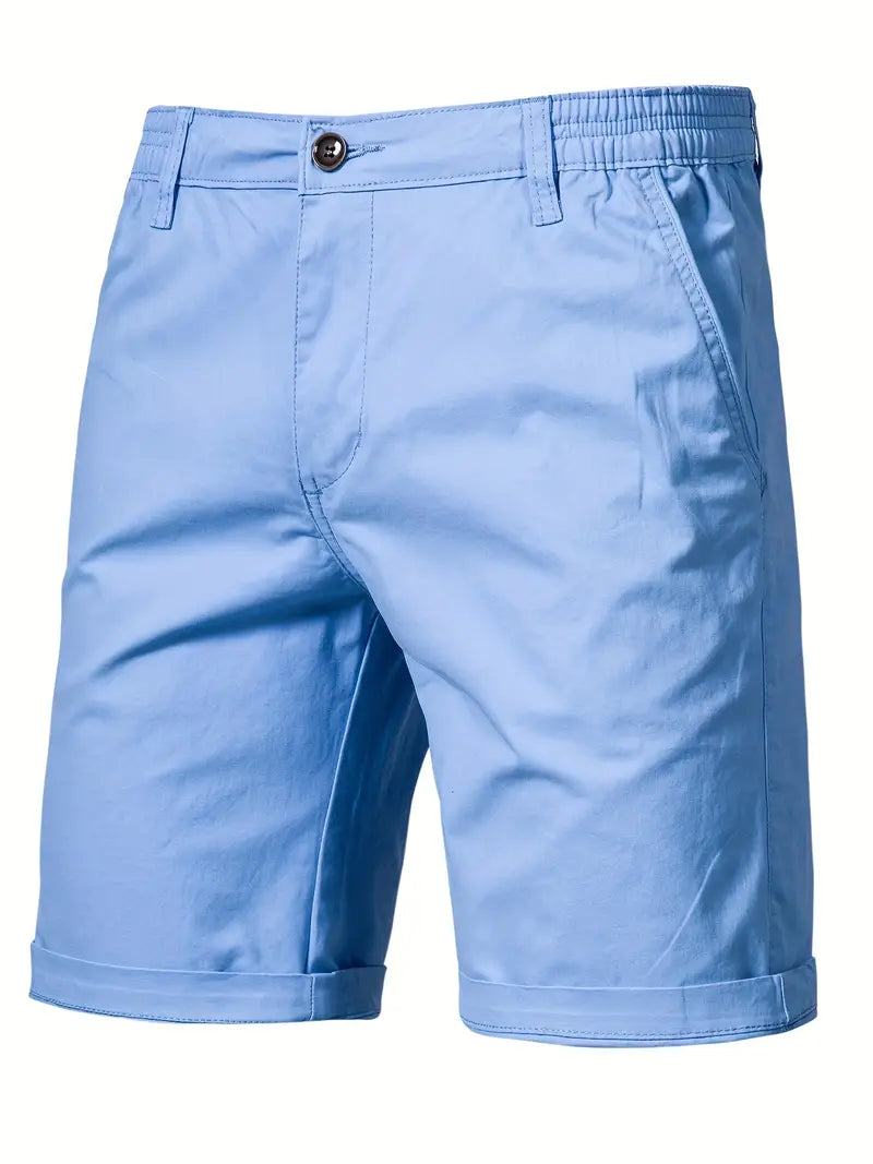 Cosme | Pantalón Corto de Algodón con Bolsillos