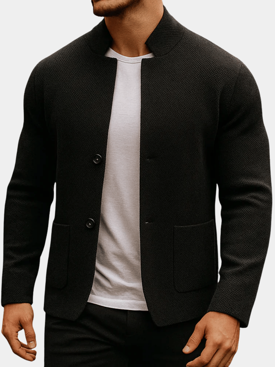León | Chaqueta de Punto Estructurado