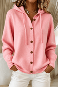 Adriana | Sudadera acogedora con Capucha y Botones - Vera Serrat