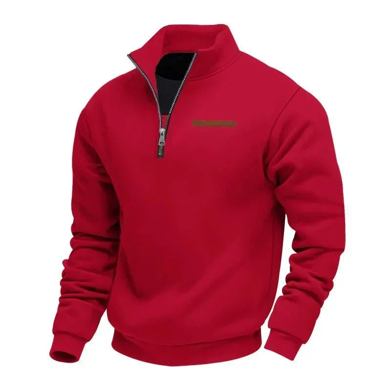 Adrián | Jersey Casual de Forro Polar para Hombre
