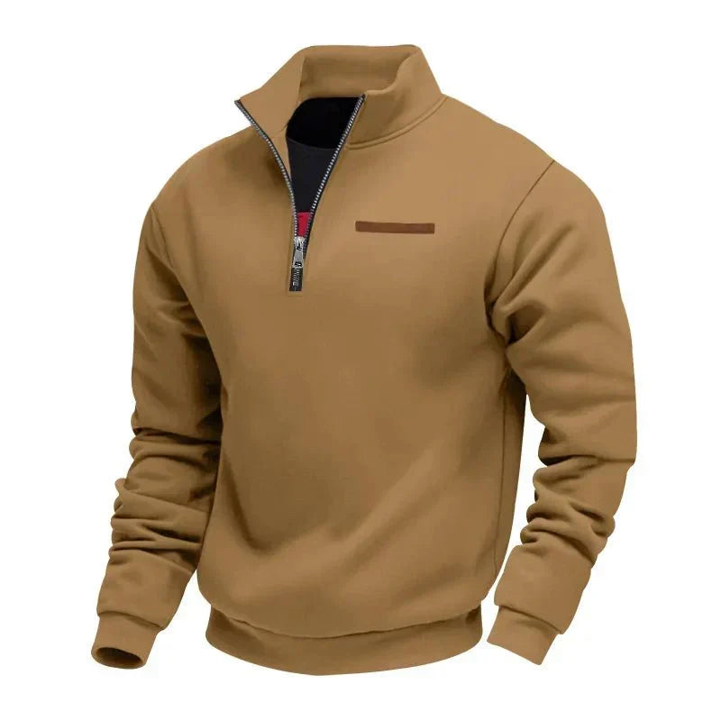 Adrián | Jersey Casual de Forro Polar para Hombre
