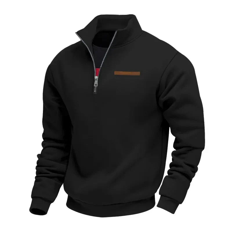 Adrián | Jersey Casual de Forro Polar para Hombre