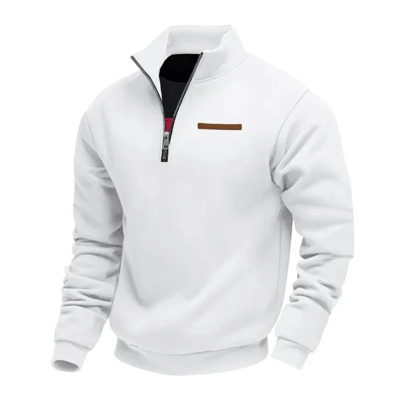 Adrián | Jersey Casual de Forro Polar para Hombre