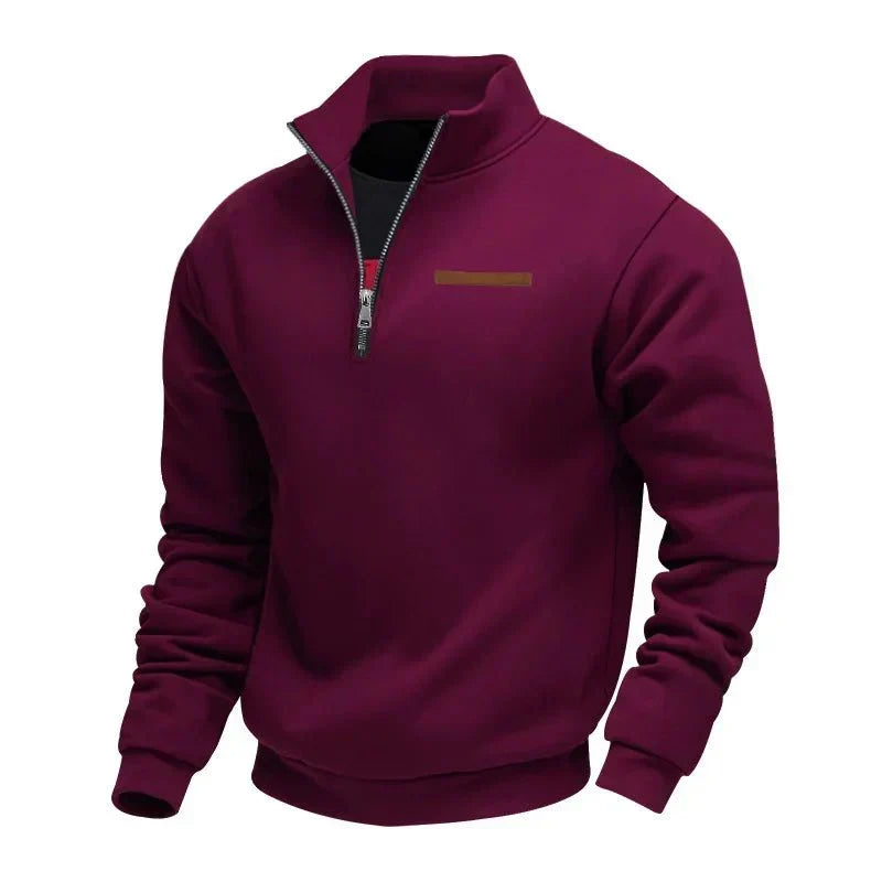 Adrián | Jersey Casual de Forro Polar para Hombre
