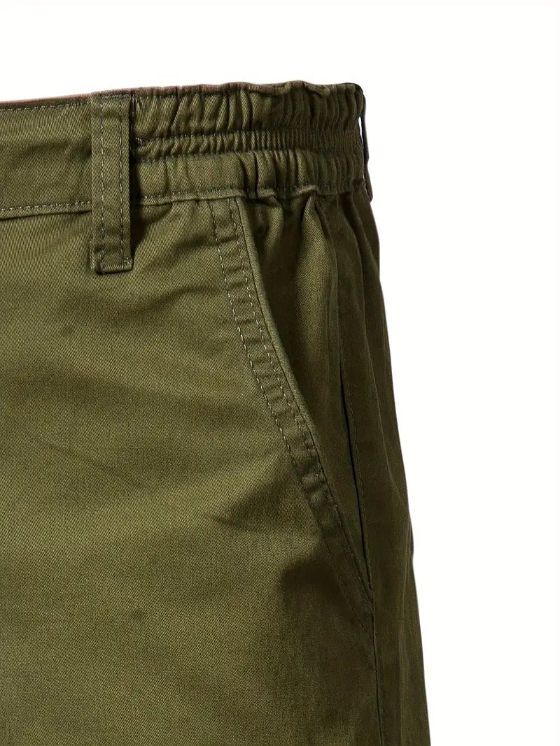 Cosme | Pantalón Corto de Algodón con Bolsillos